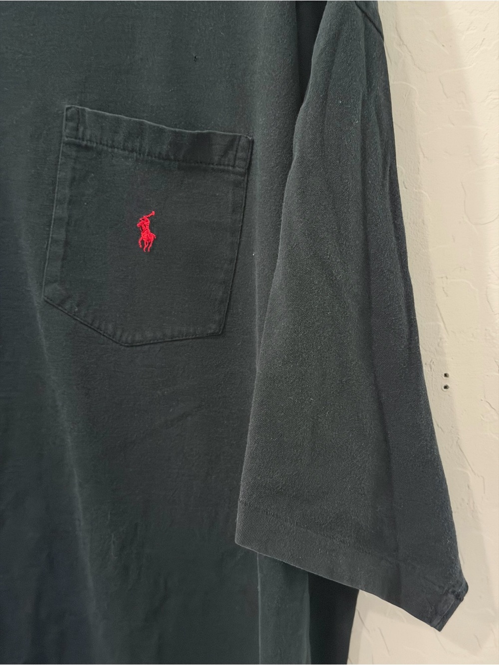 Vintage Polo Ralph Lauren Pocket SS Shirt Size 2XLT Tall Bin 2 - Picture 2 of 6